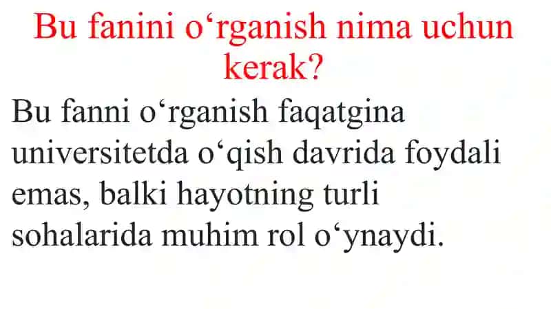 Akademik ko‘nikmalar va kasbiy kompetentlik 4