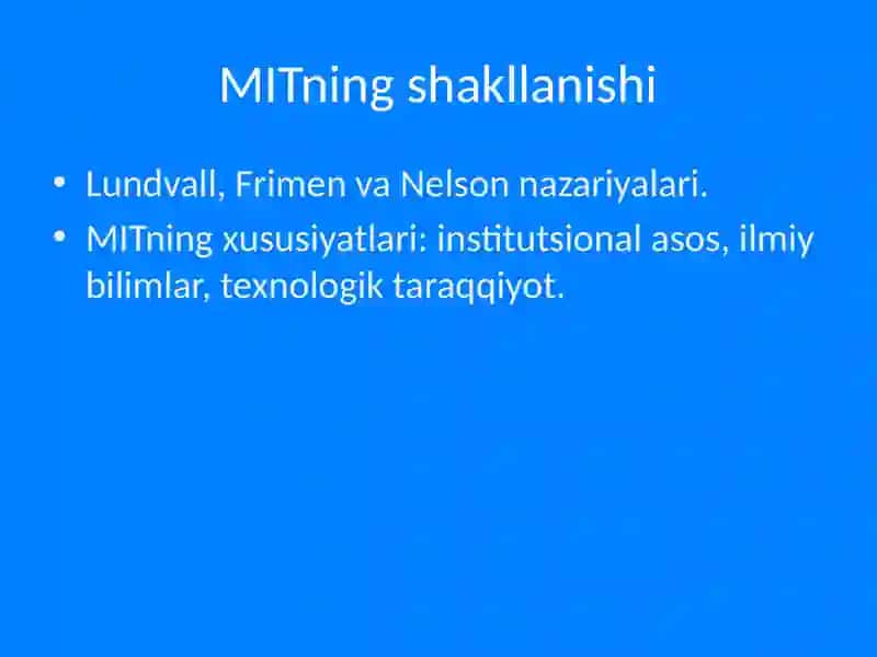 Innovatsion rivojlanish zamonaviy iqtisodiyotning asosiy omili 4