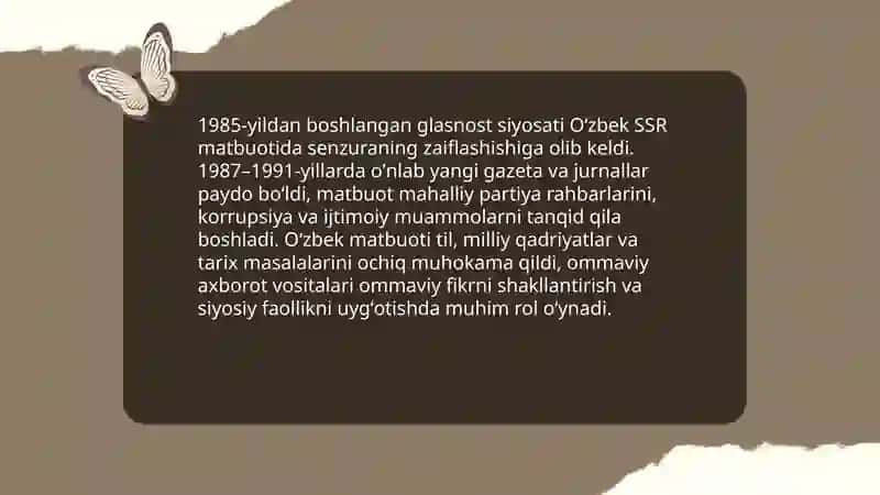 Qayta qurish davrida Oʻzbekiston Kommunistik Partiyasi tizimidagi islohotlar 4