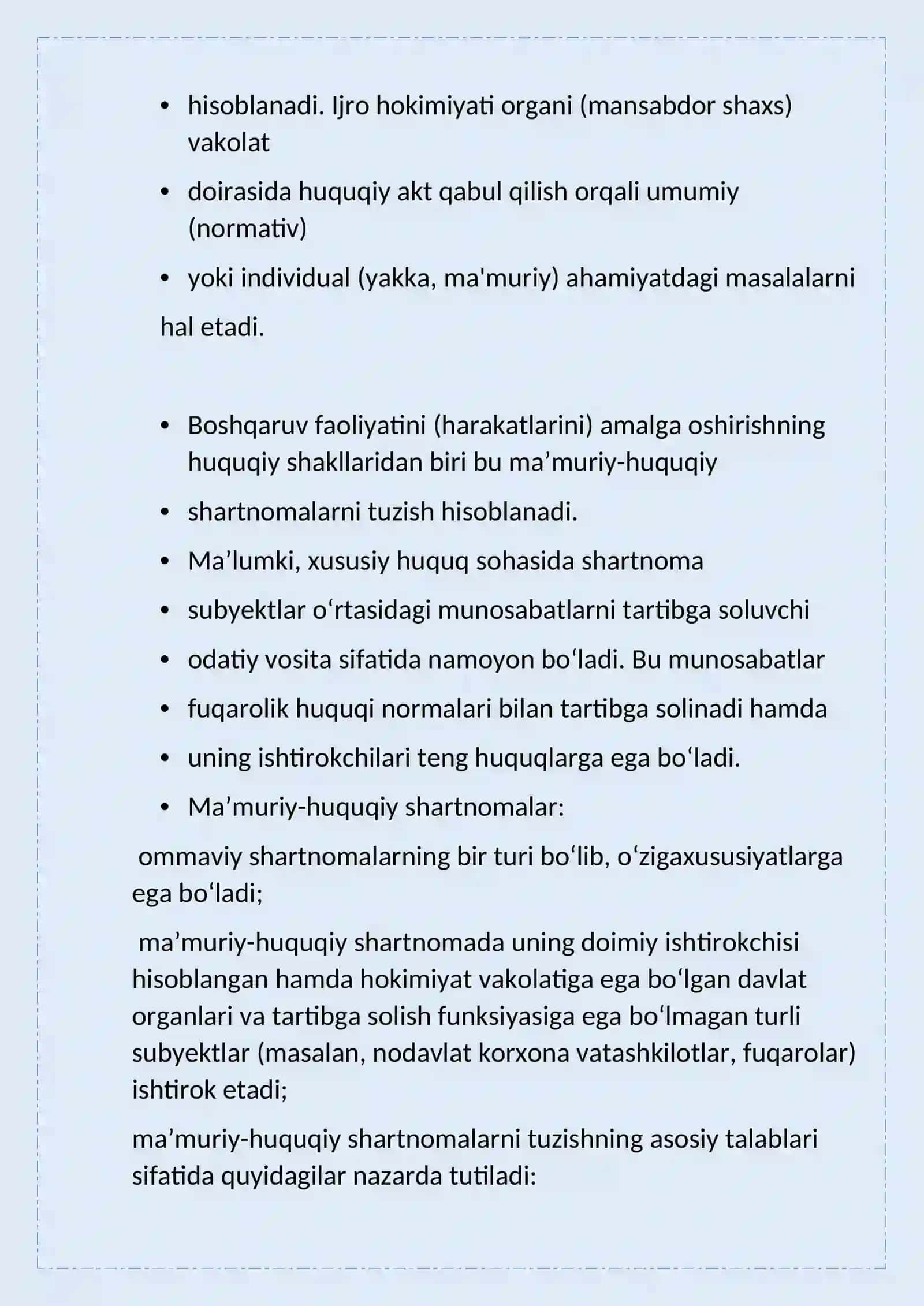 davlat boshqaruvining ma'muriy huquqi va qonuniy usullari. 4