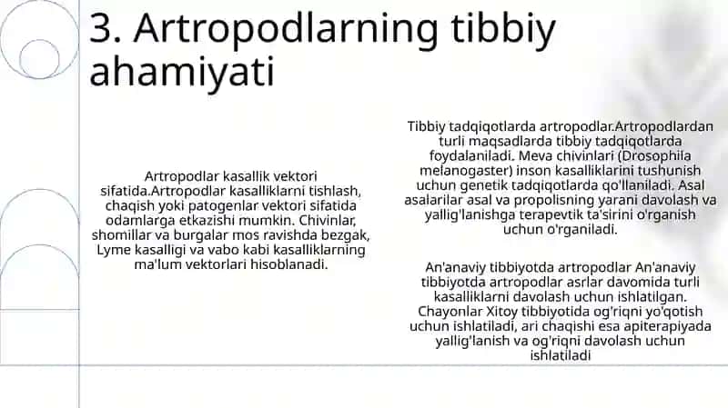 BoʻGʻImoyoqlilar. BogʻImoyoqlilarning Tibbiyotdagi Ahamiyati 4