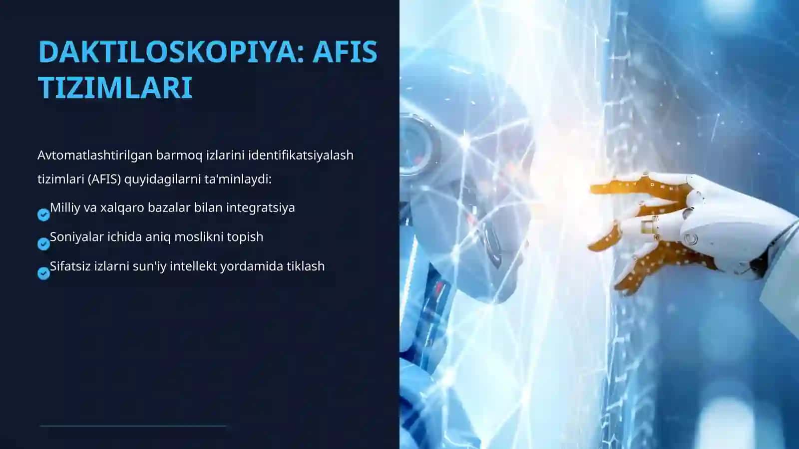 Sud-ekspertiza tadqiqotlarini avtomatlashtirish (Professional prezentatsiya) 4