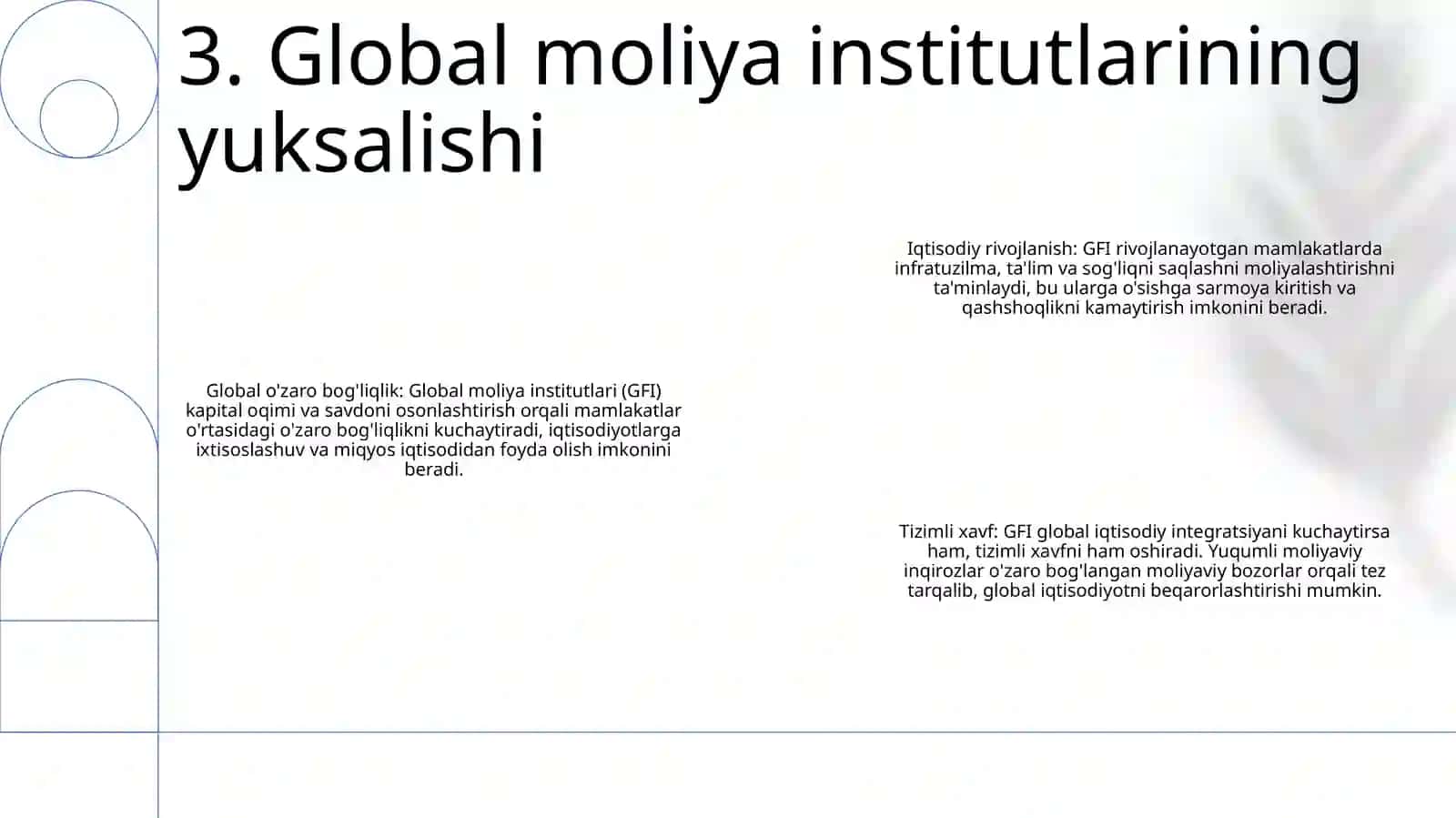 Xalqaro Moliya Va Jahon Taraqqiyotida Uning Roli 4