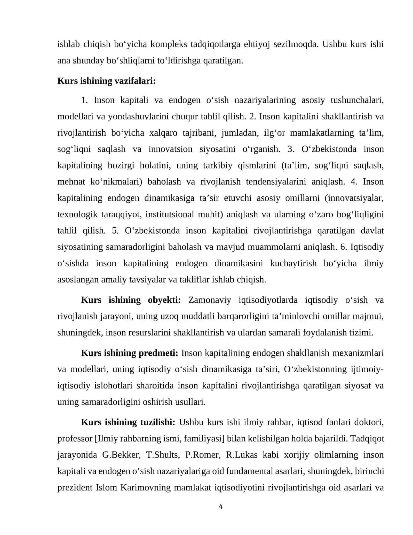 IQTISODIY O‘SISHDA INSON KAPITALINING ENDOGEN DINAMIKASI 4