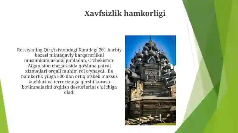 Oʻzbekiston va Rossiya munosbatlari 4