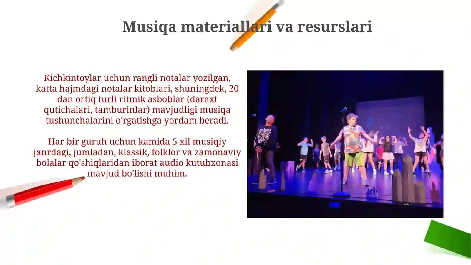 Bolalar musiqiy qobiliyatlarni rivojlantirish 4