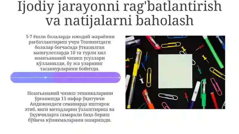 Noan'anaviy chizmachilik mashg'ulotlari 4