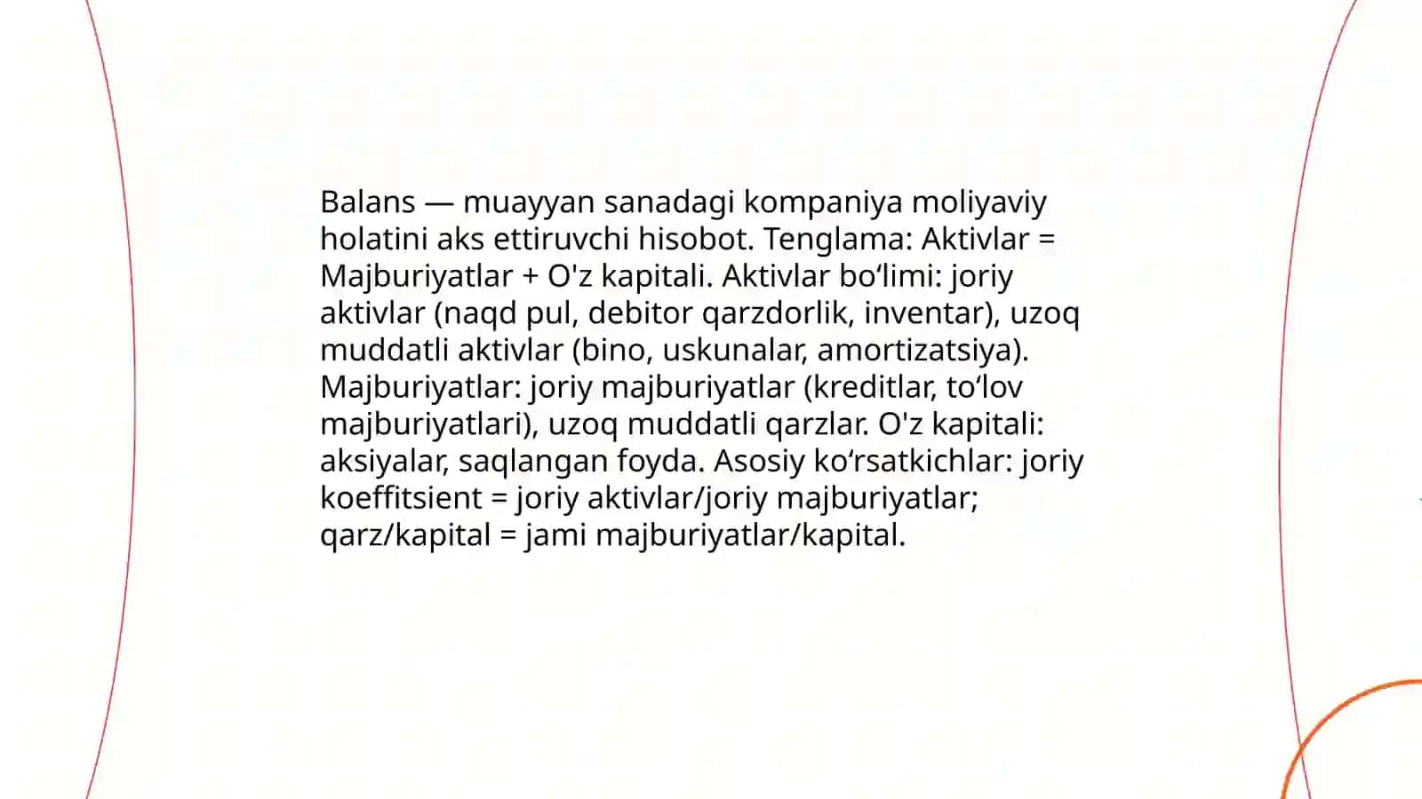 Biznes moliyasiga kirish 4