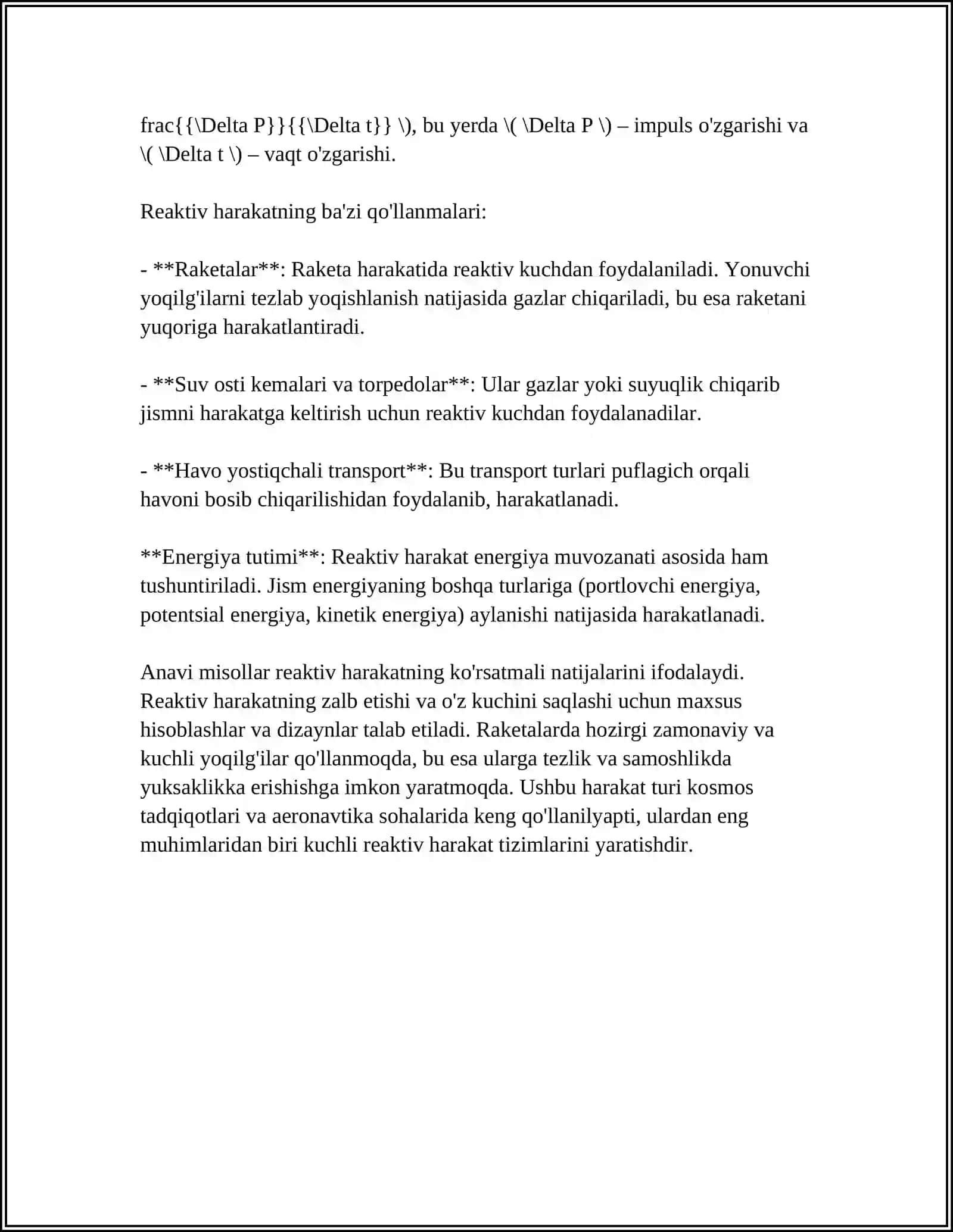REAKTIV HARAKAT 4
