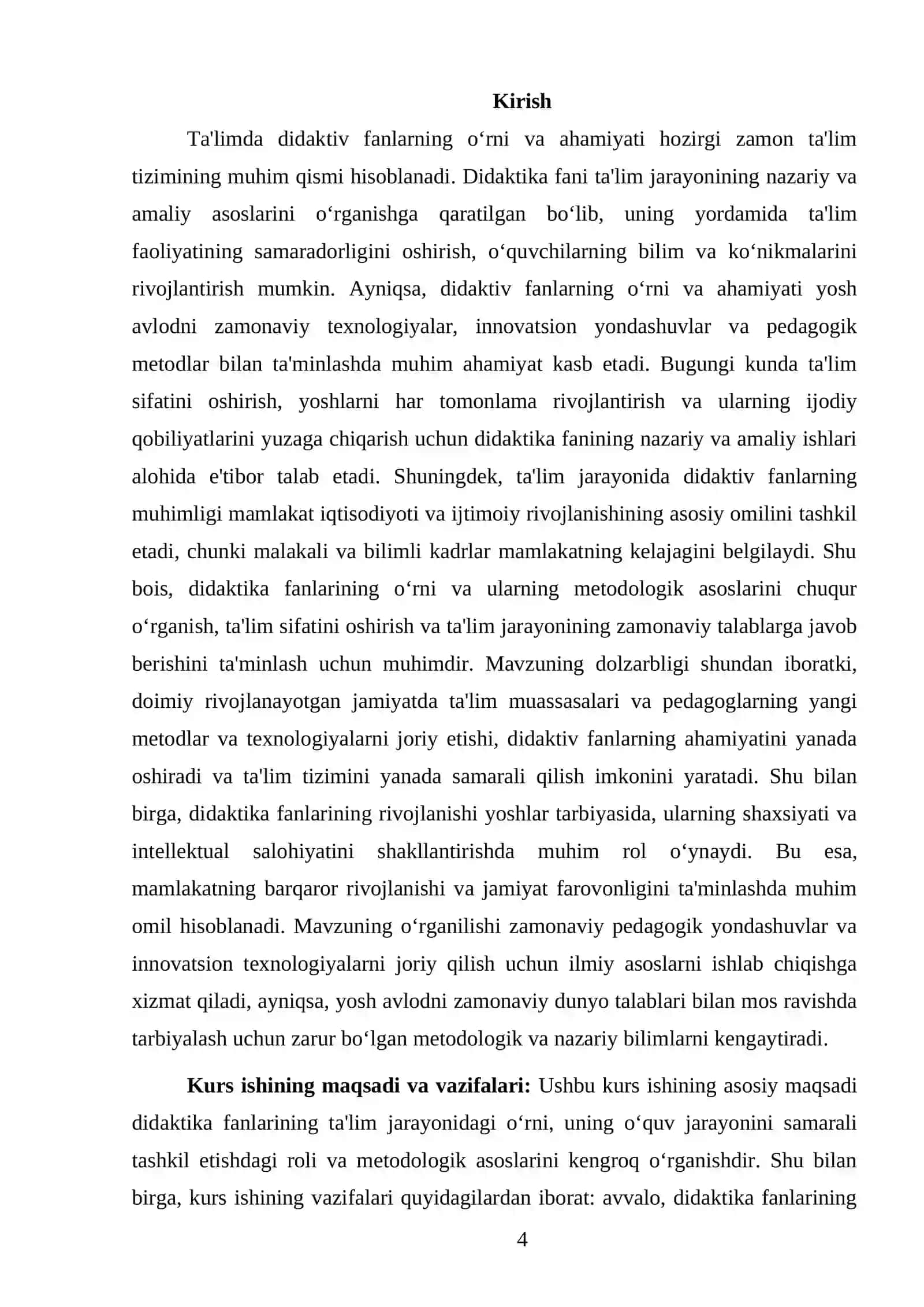 Ta'limda didaktiv fanlarning o'rni 4