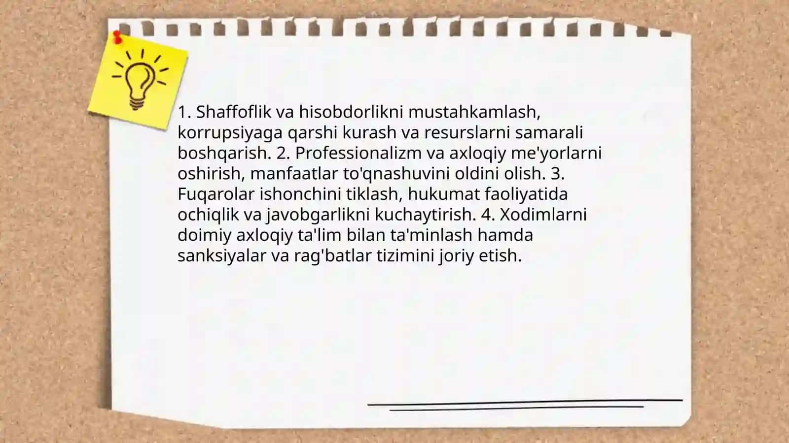 Siyosatda professional etika va yangi axloq siyosati 4