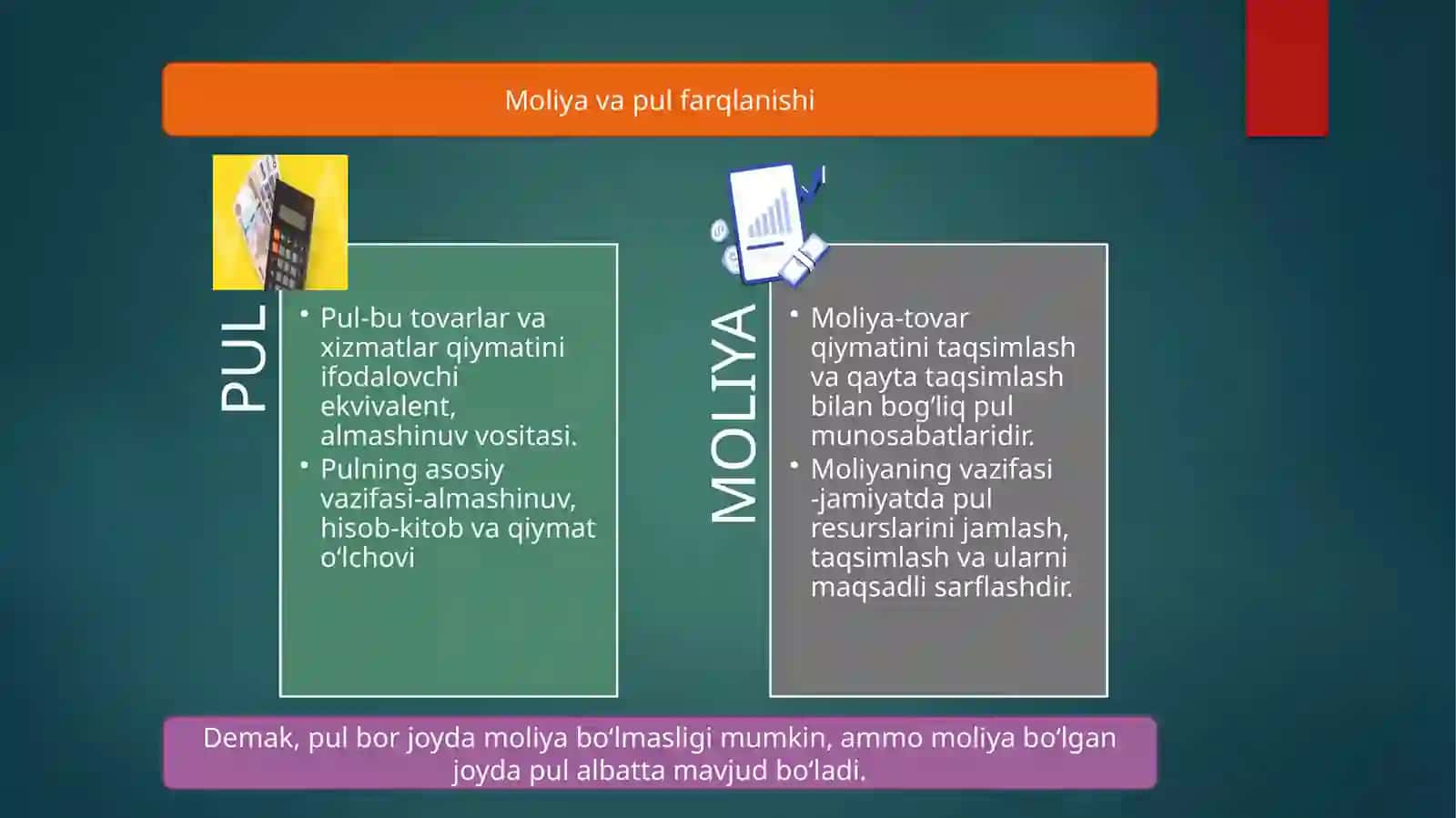 Moliyaning ijtimoiy-iqtisodiy mohiyati va funksiyalari 4