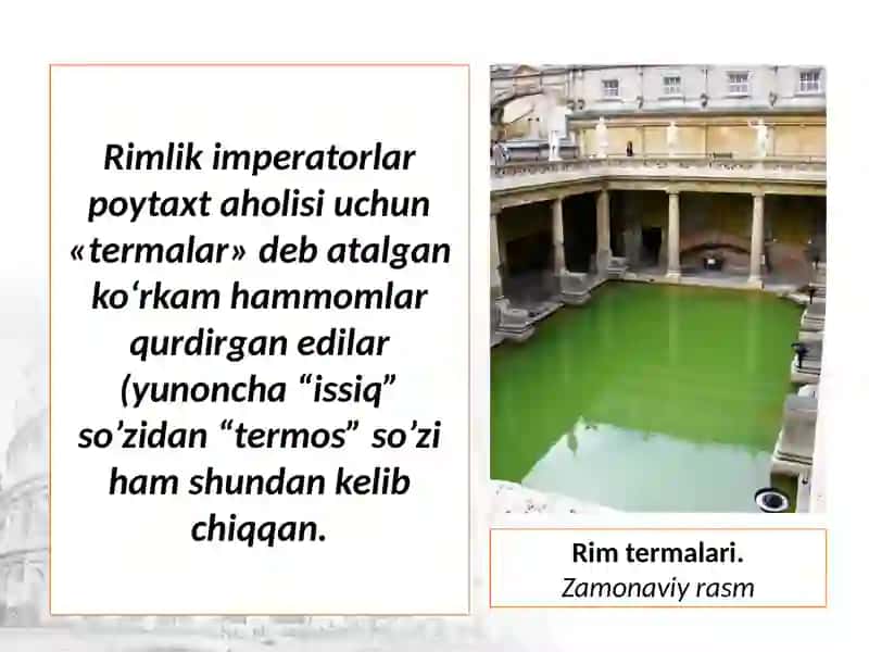Qadimgi Rim madaniyati 4