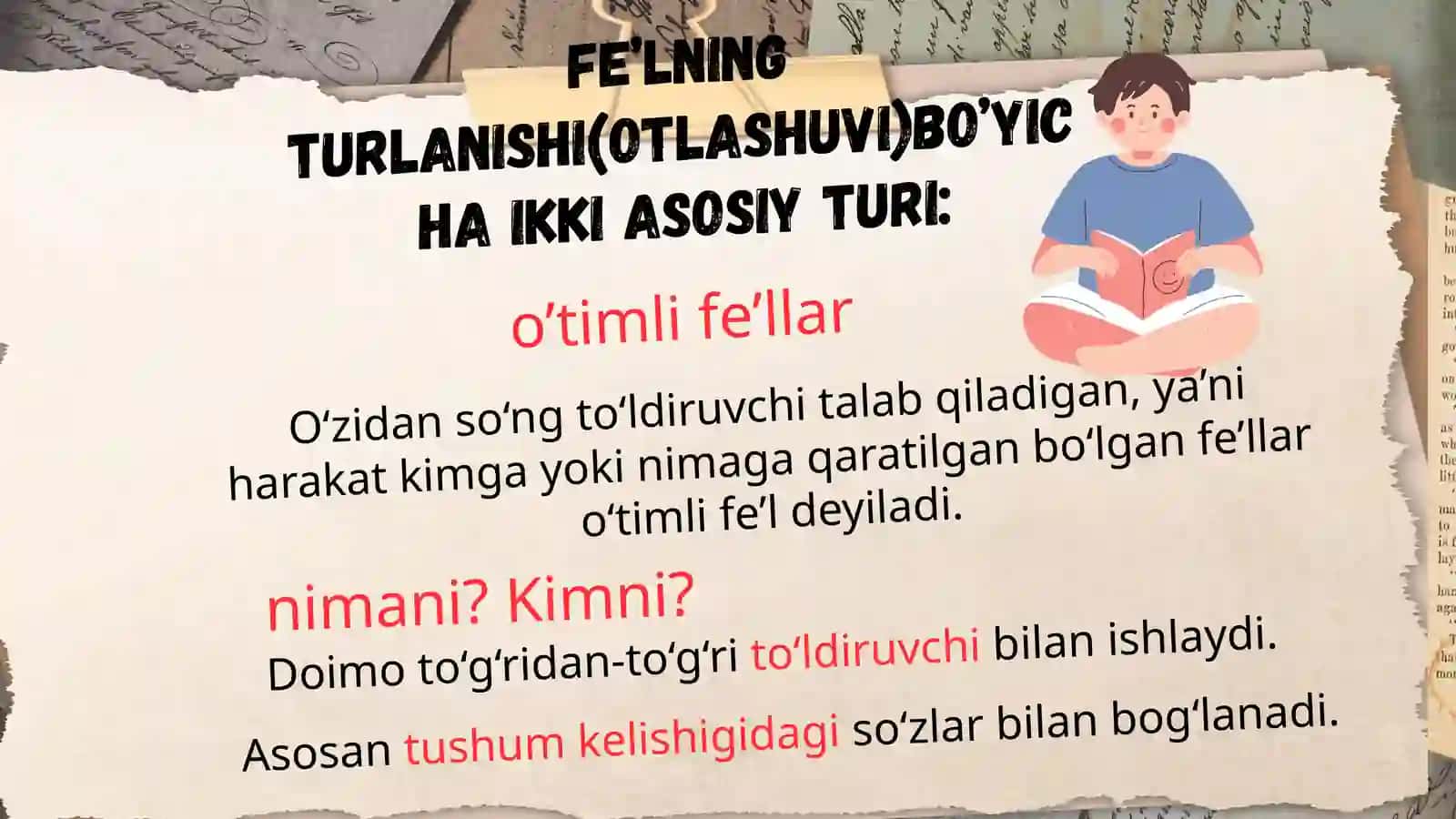 Fe’l so’z turkumi 4