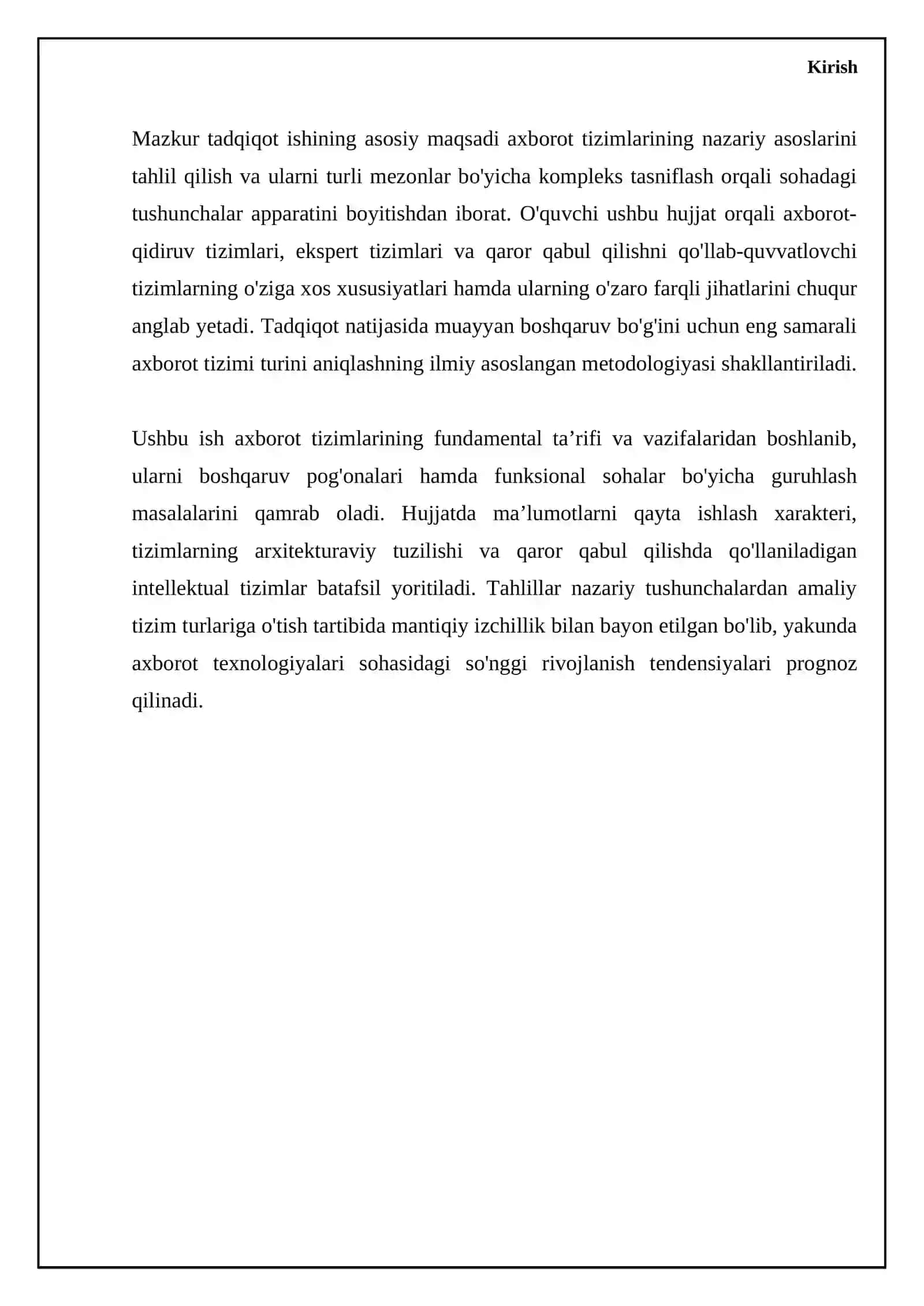 Axborot tizimlarining tasnifi 4