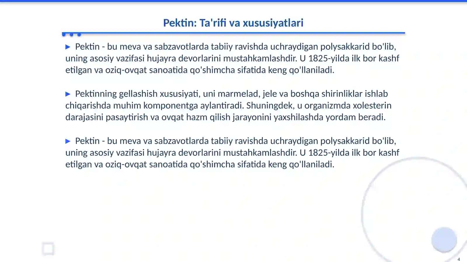 Хitоzаn, pеktin, fibrоinlаrni оlish vа tоzаlаsh usullаri 4