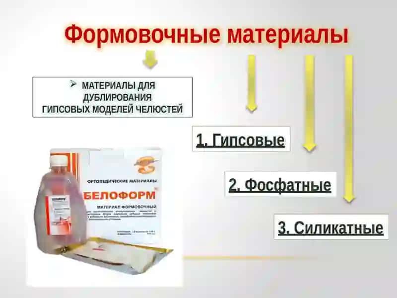 Формовочные материалы 4
