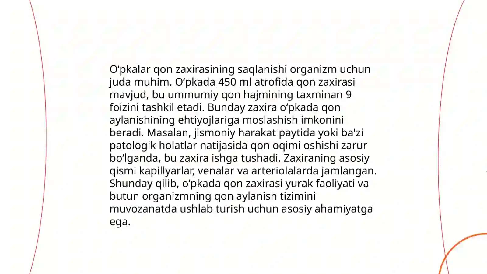Oʻpkaning nafasga oid boʻlmagan funksiyalari 4