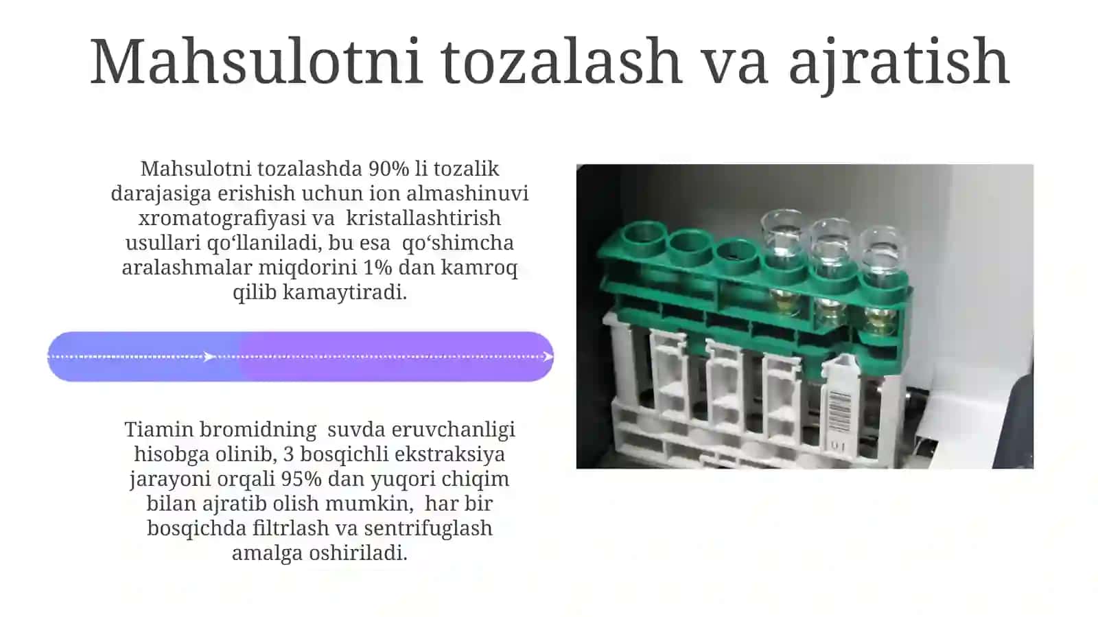 Tiamin bromid olish biotexnologiyasi 4