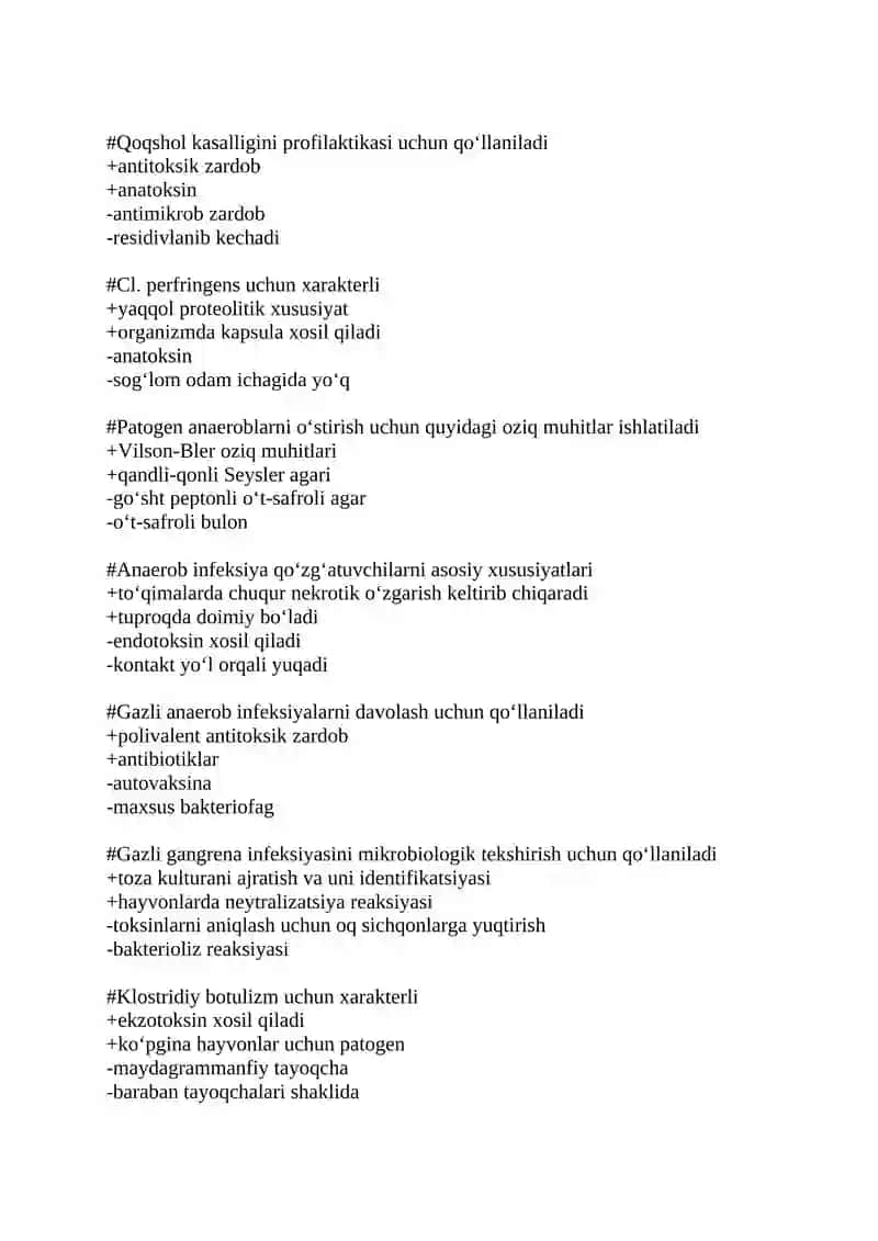 Oziq-ovqat toksikoinfeksiyalarini tekshirish materiallari 4