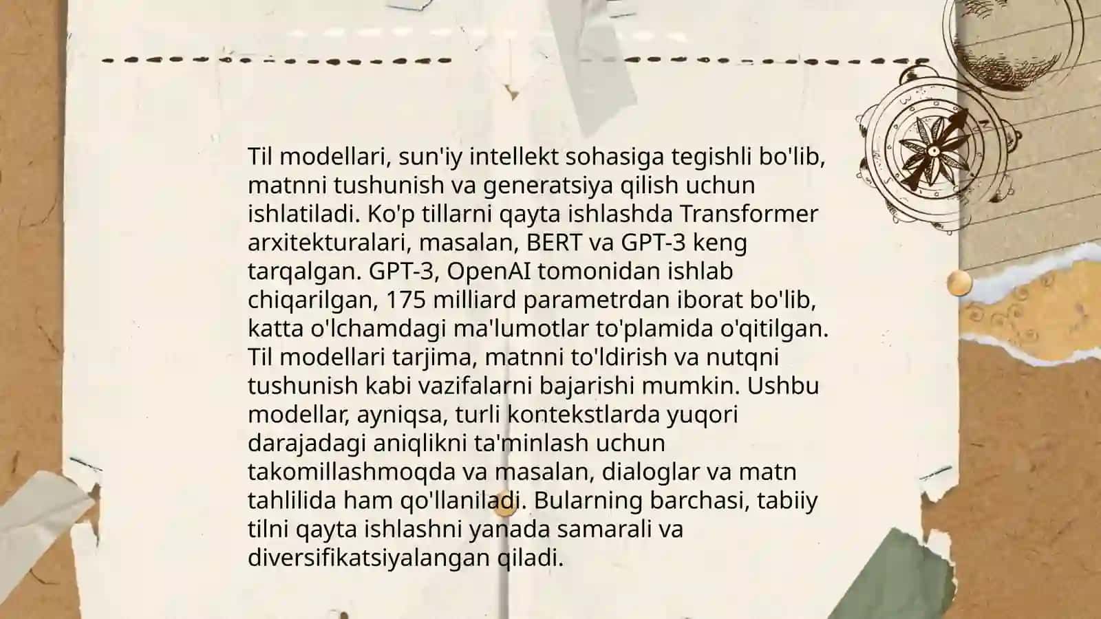 Kompyuter Lengvistikasi Tilni tushunish vaQayta ishlash 4