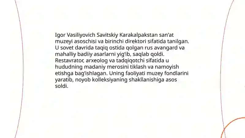 I.V.Savitskiy nomdagi muzeyi 4