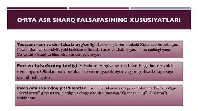 Falsafiy tafakkur taraqqiyoti 4
