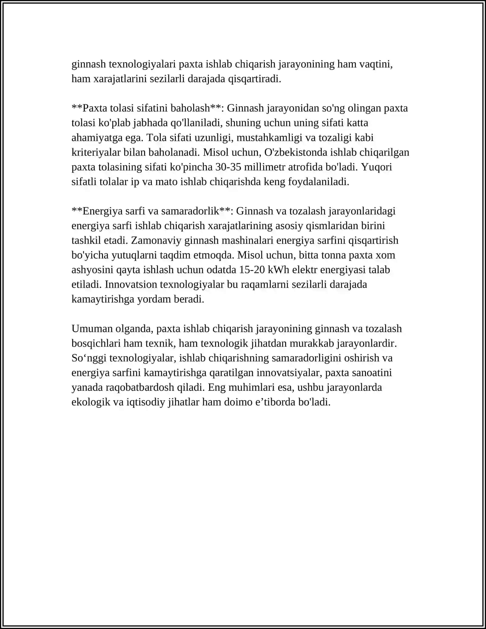 TOQIMACHILIK SA'NOATIDA FOYDALANILADIGAN TABIIY TOLALAR VA ULARNI DASLABKI ISHLASH 4