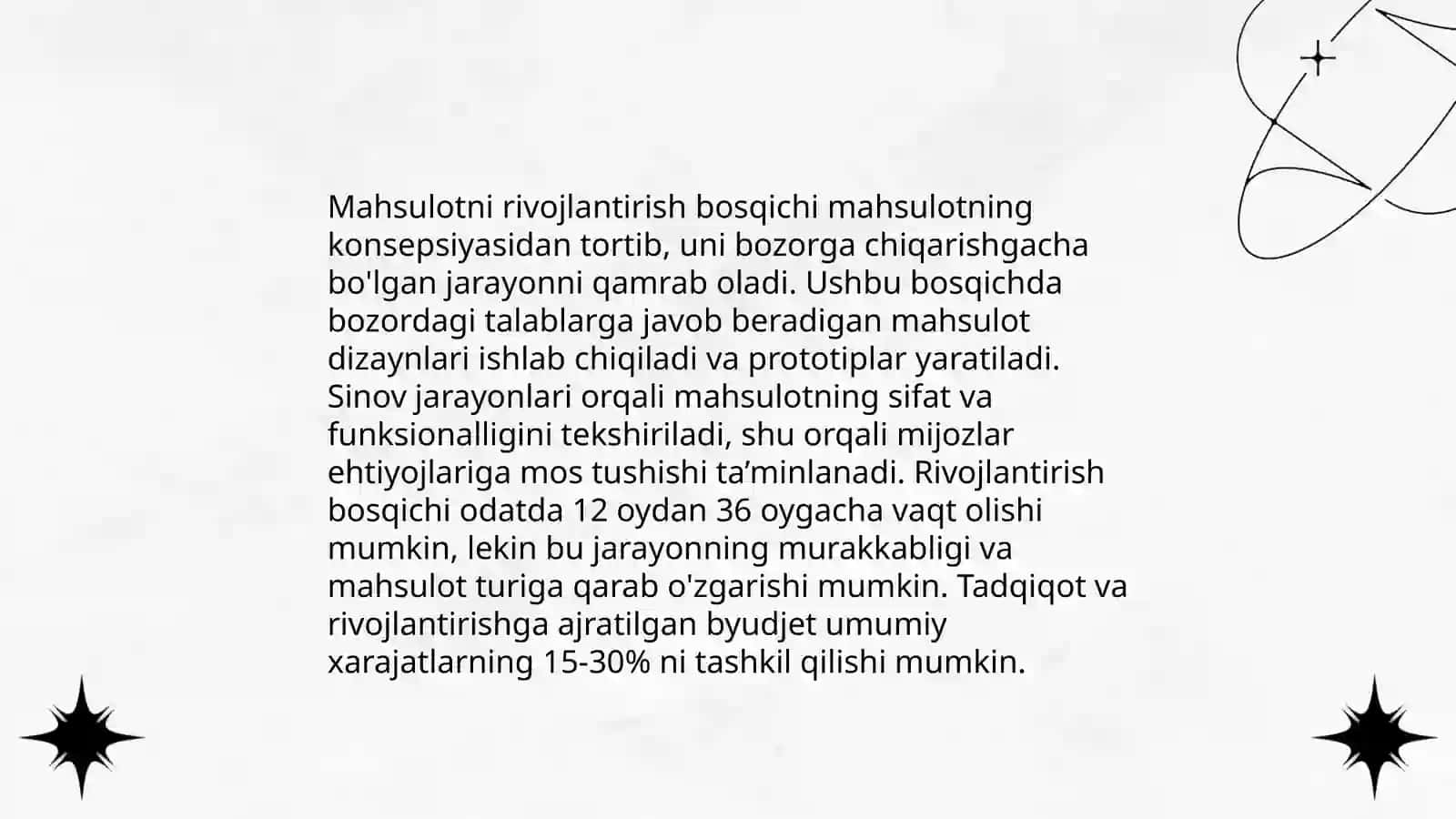 Mahsulotlar hayotiy sikli bosqichlari va Mahsulotlar hayotiy siklini tahlili 4