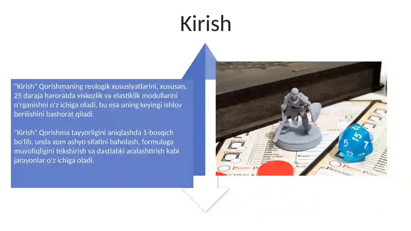 Qorishmaning tayyorgarlik darajasi 4