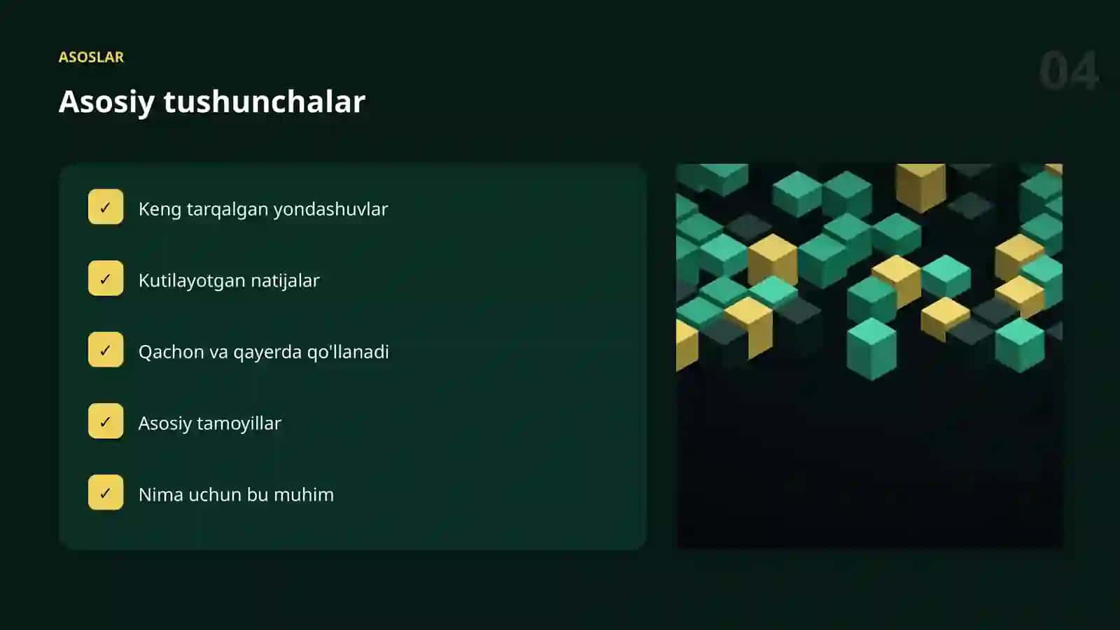 Amaliy maslahatlar: amaliy qo'llanma (Datasetlar va ma'lumot) 4