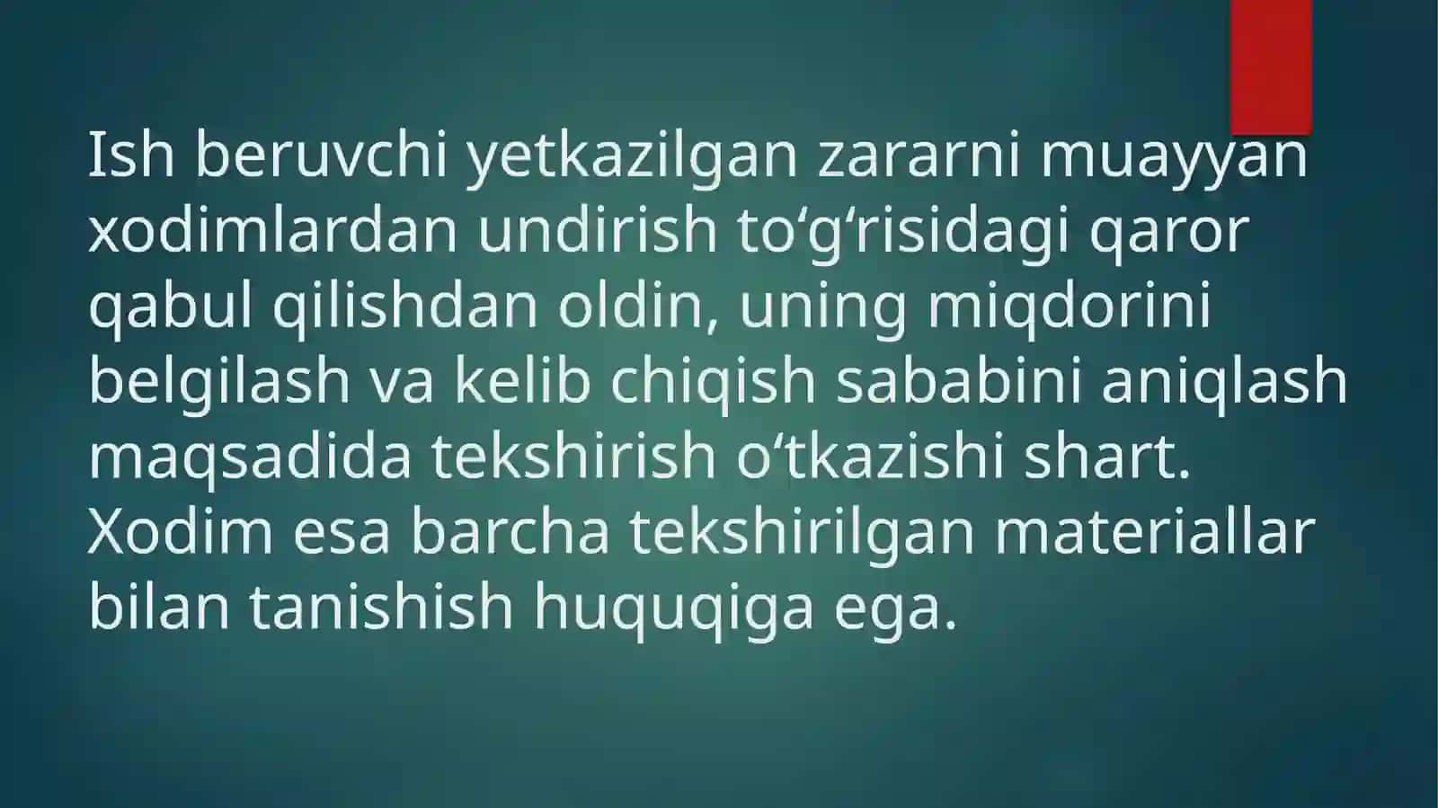 MEHNAT SHARTNOMASI TARAFLARINING MODDIY JAVOBGARLIGI 4