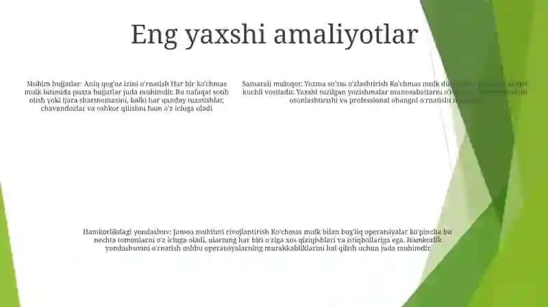 Sohaviy Ma'Lumot Axborot Hujjatlari Va Sohaviy Xizmat Yozishmalari 4