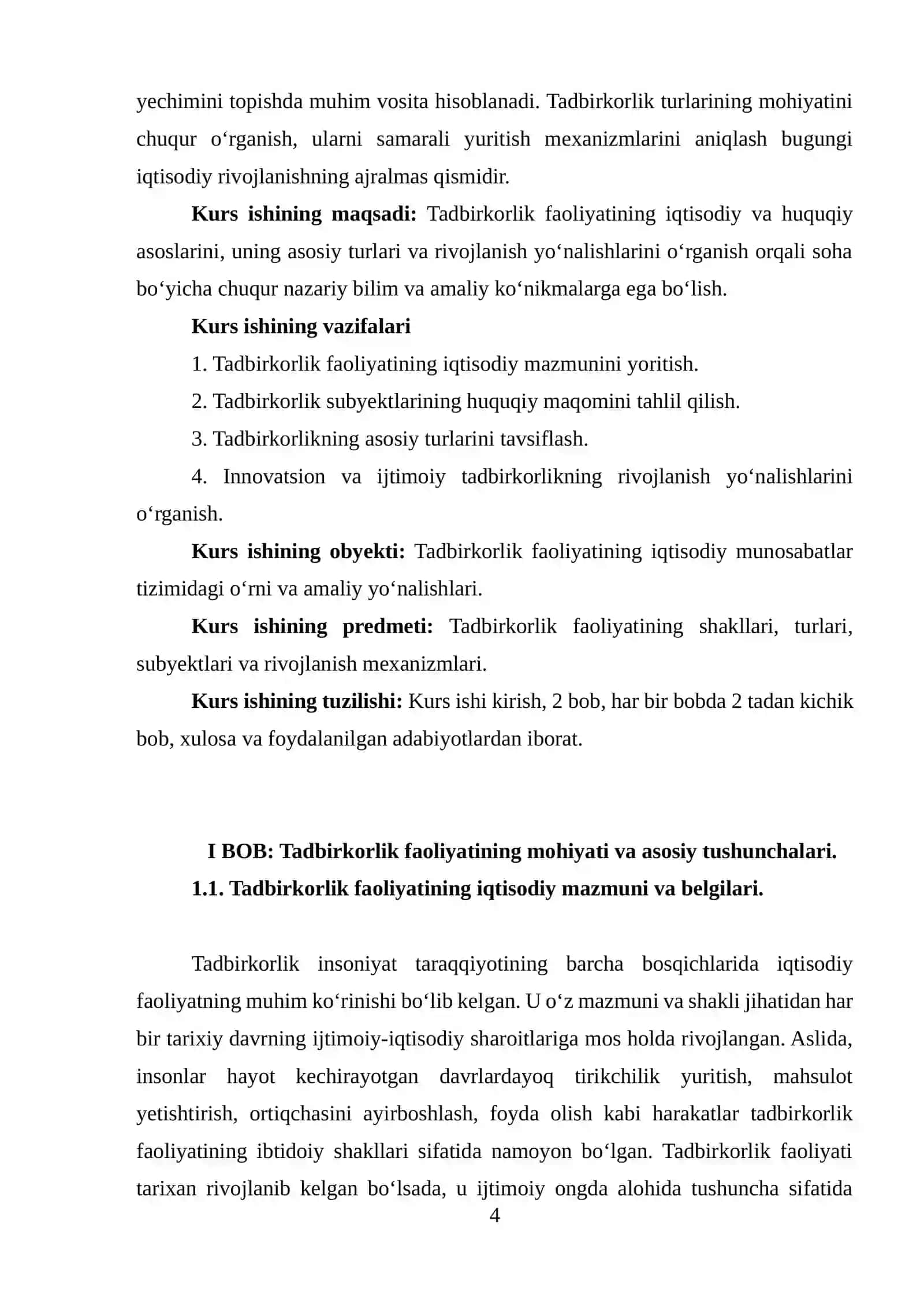 KREATIV IQTISOD FANIDAN TAYYORLAGAN KURS ISHI 4