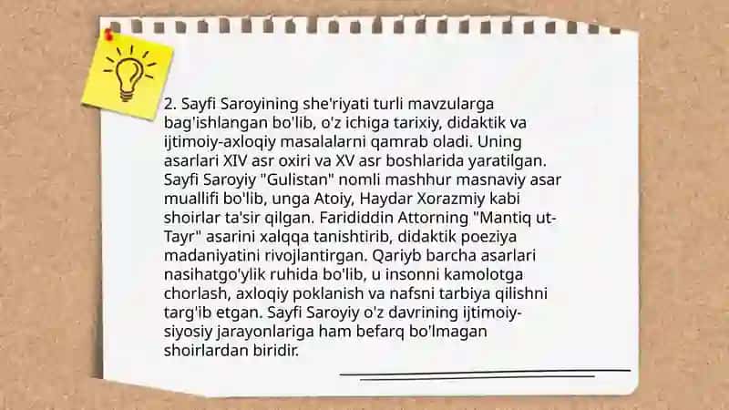 Sayfi Saroyi ijodi 4