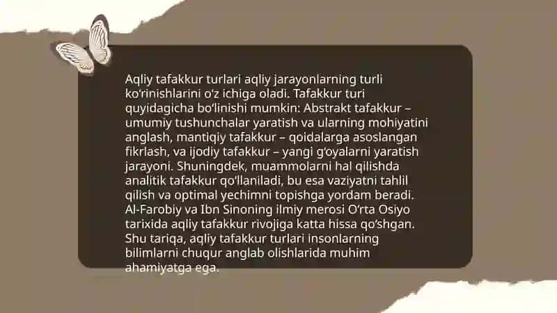 Tafakkur aqliy bilish jarayoni sifatida 4