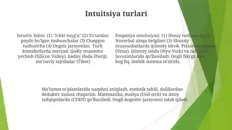 Sezgilar haqida umumiy tushuncha 4