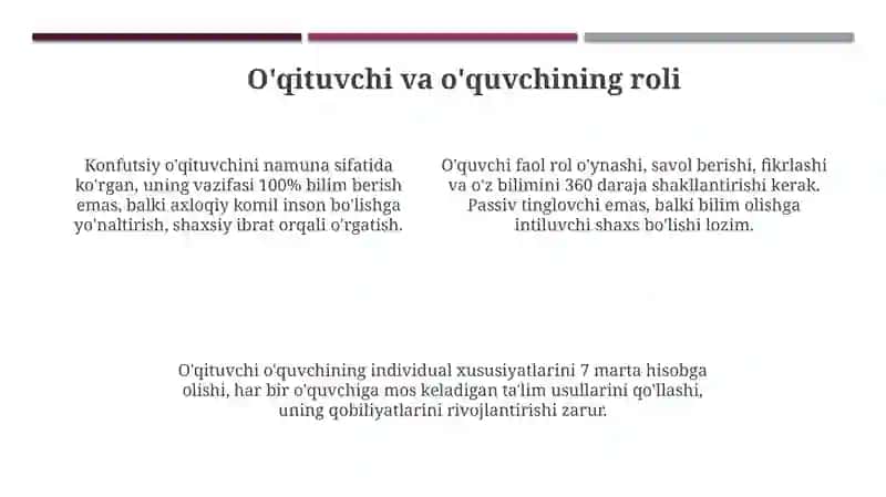 Konfutsiyning pedagogik qarashlari 4
