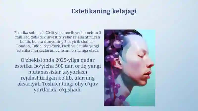 Estetika voqelikning estetik oʻzgartirish haqidagi fandir 4