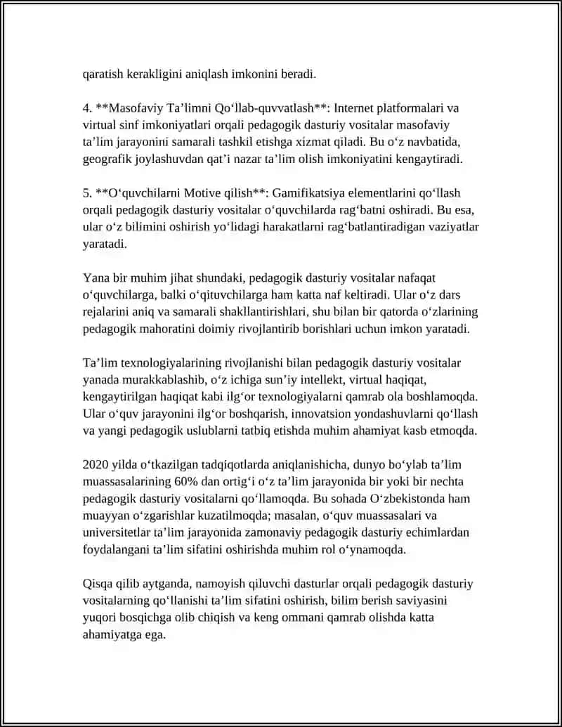 NAMOYISH QILUVCHI DASTURLARDA PEDAGOGIK DASTURIY VOSITALAR 4