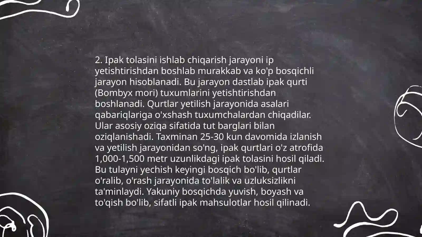 Paxta tolasini ishlab chiqarish texnologiyasi 4