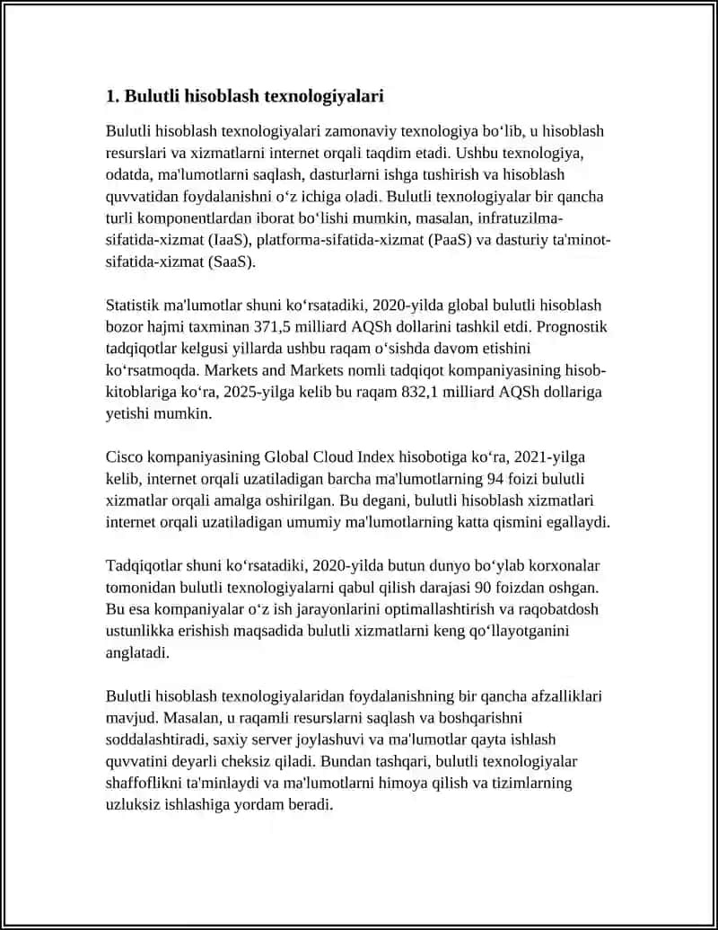 Bulutli hisoblash texnologiyalari 4