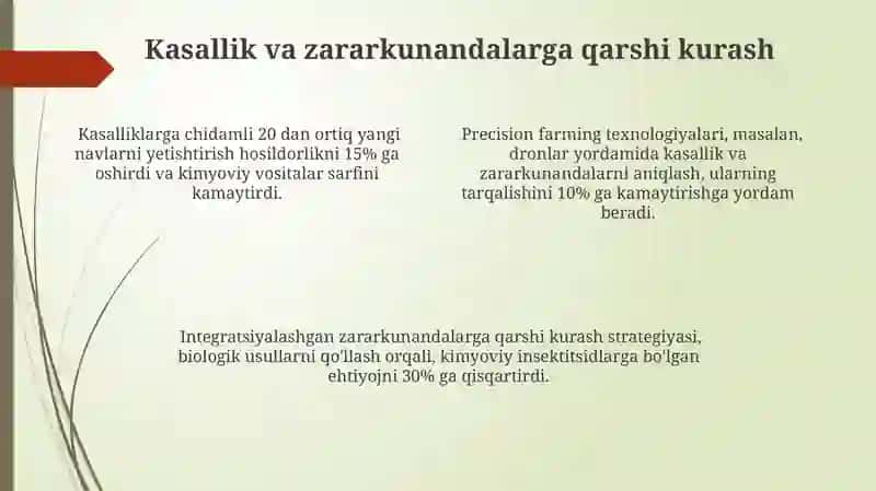 Qishloq xoʻjaligini intensiv rivojlantirish 4