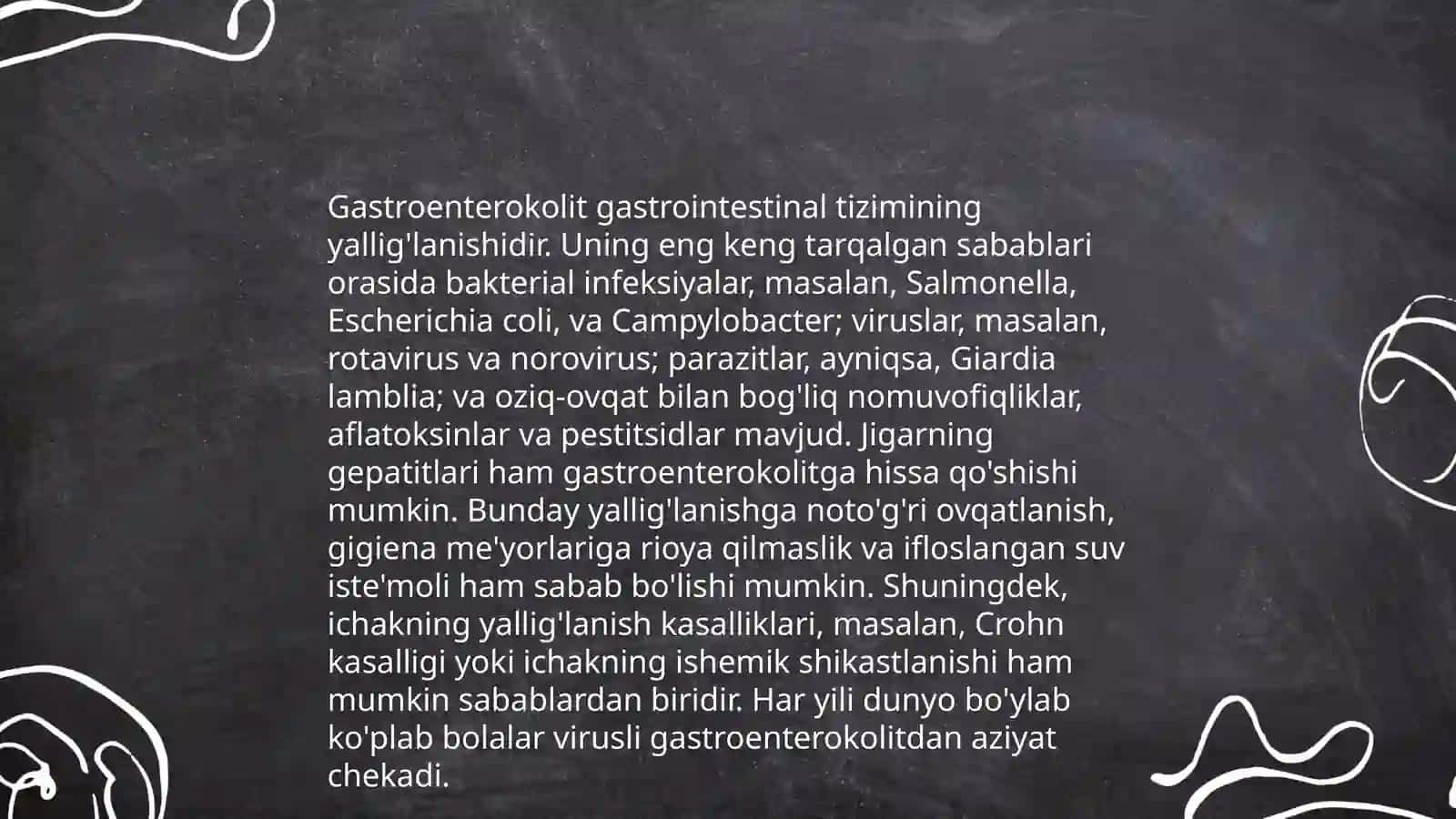 Gastroenterokolit kasalligi nima? 4