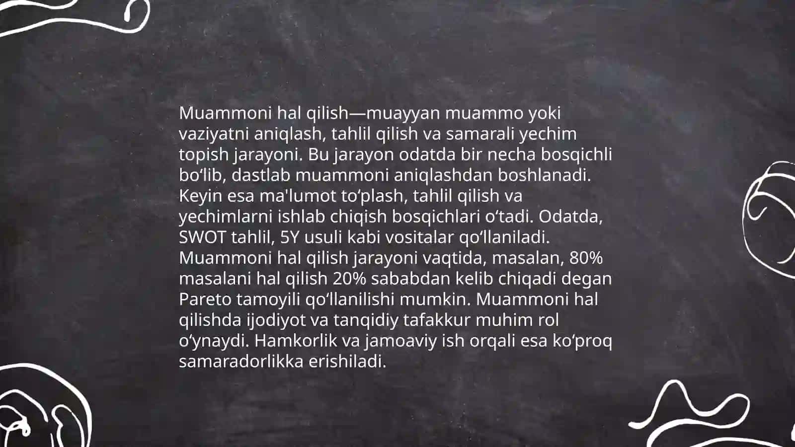 Matematik Mulohaza Yuritish va Muammoni Hal Qilish 4