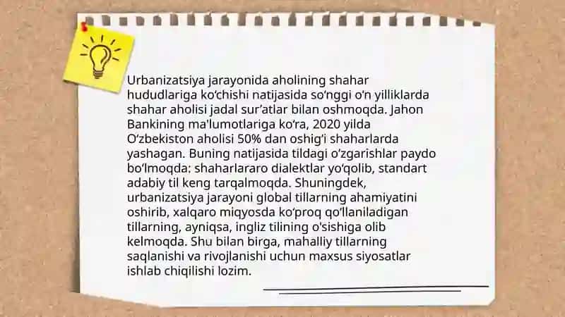 Ijtimoiy o'zgarishlarning ma'no taraqqiyotiga ta'siri 4