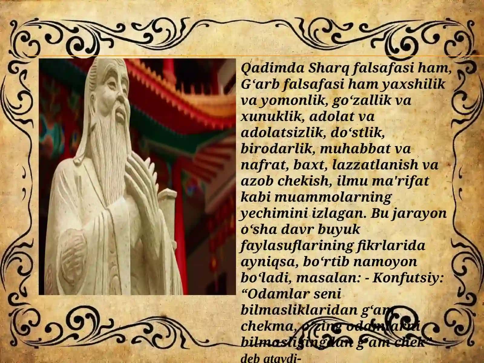 Falsafiy taraqqiyotning bosqichlari 4