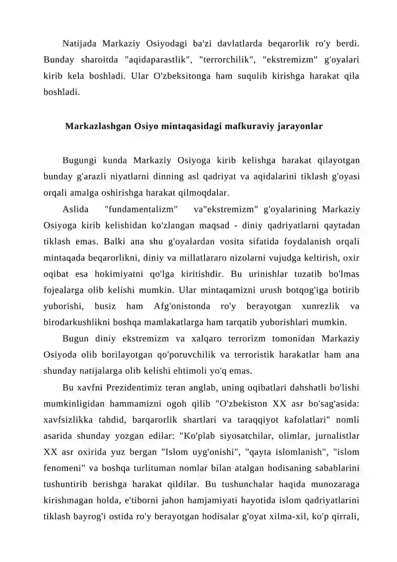 MARKAZIY OSIYO: GEOSIYOSAT VA MAFKURAVIY JARAYONLAR 4