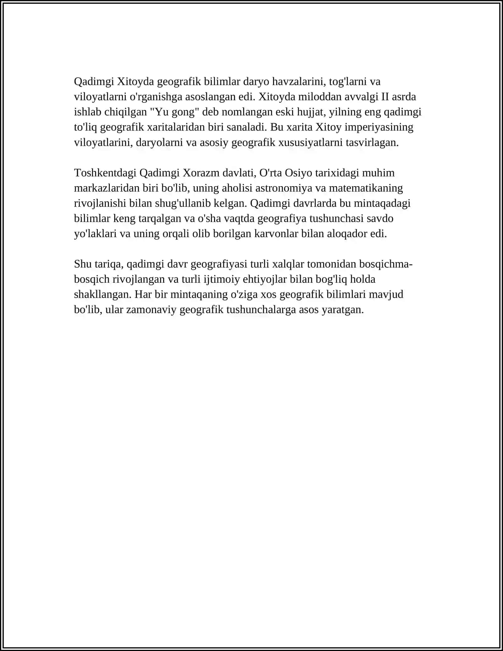 GEOGRAFIYANING RIVOJLANISH BOSQICHLARI 4