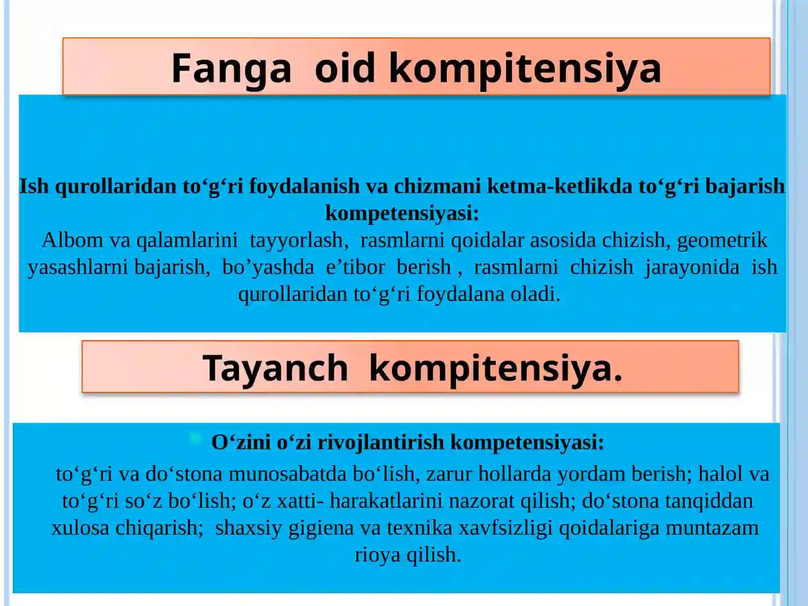 3-sinf Tasviriy san'at O'lkamizda bahor ochiq dars ishlanmasi 4